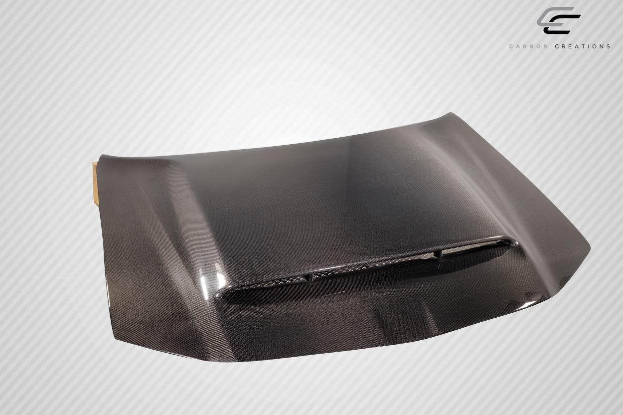 2011-2023 Chrysler 300 Carbon Creations Demon Look Carbon Fiber Hood - Image 4