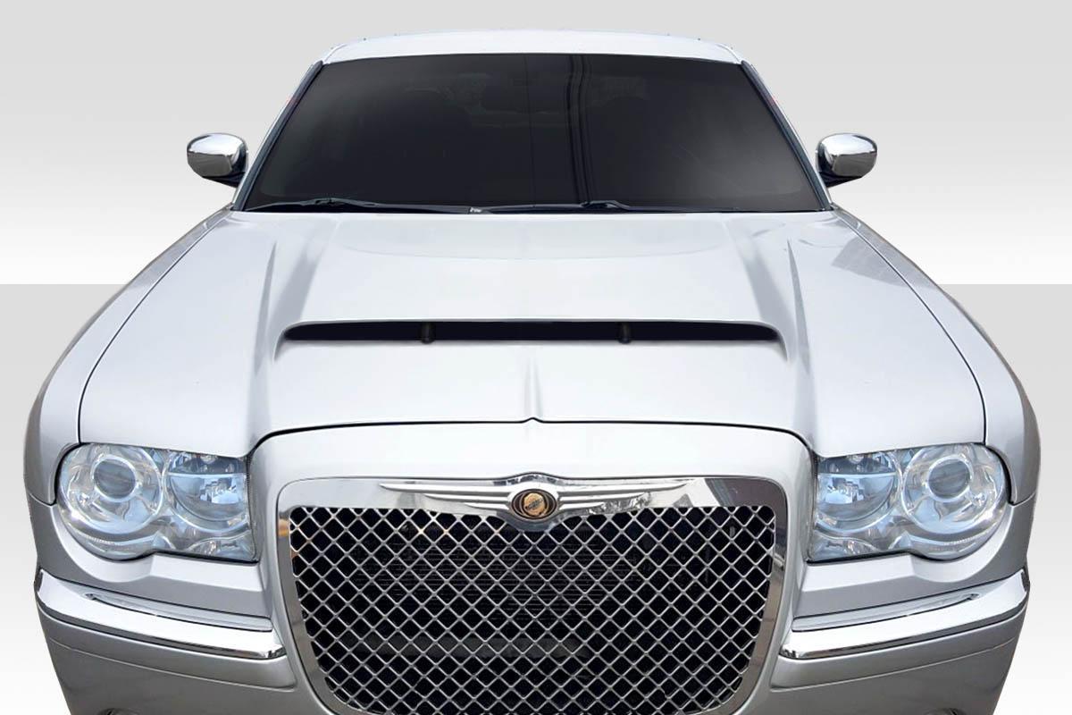 2005-2010 Chrysler 300 Duraflex Demon Look Hood - Image 1