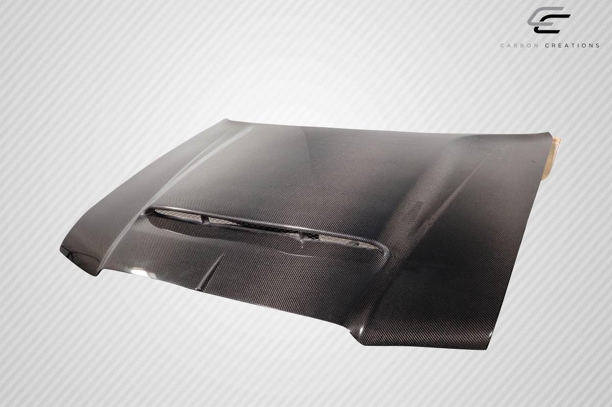 2005-2010 Chrysler 300 Carbon Creations Demon Look Carbon Fiber Hood - Image 3