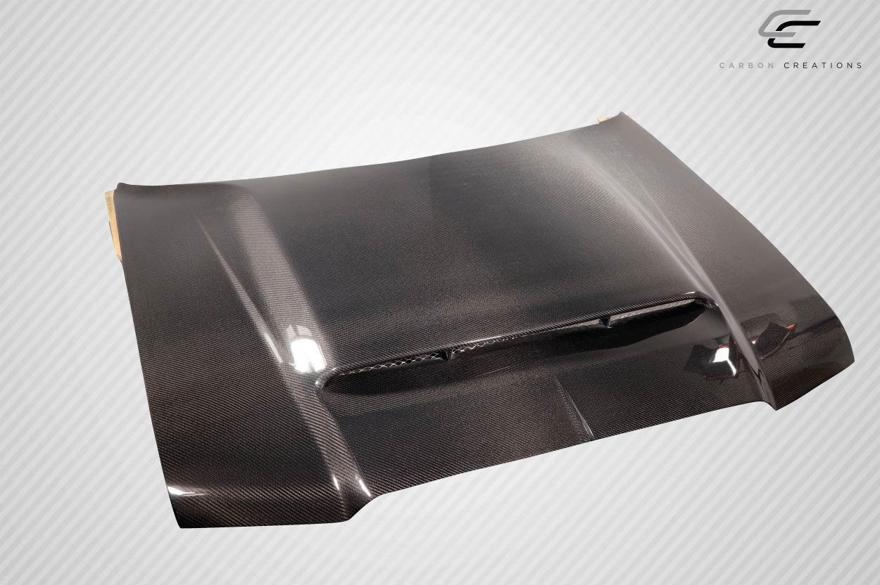 2005-2010 Chrysler 300 Carbon Creations Demon Look Carbon Fiber Hood - Image 4