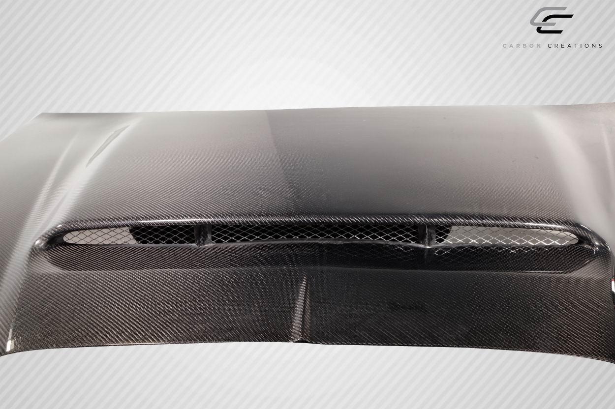 2005-2010 Chrysler 300 Carbon Creations Demon Look Carbon Fiber Hood - Image 5