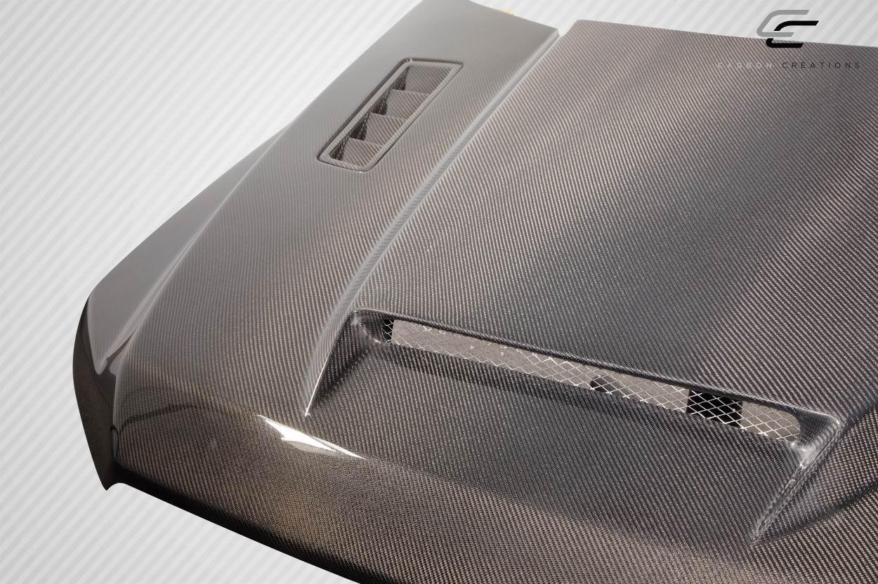 2015-2020 Ford F150 Carbon Creations CVX Carbon Fiber Hood - Image 5
