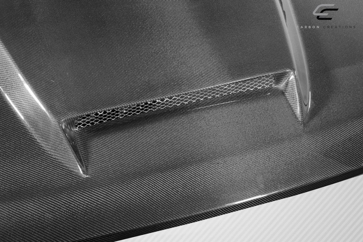 2015-2020 Ford F150 Carbon Creations CVX Carbon Fiber Hood - Image 7