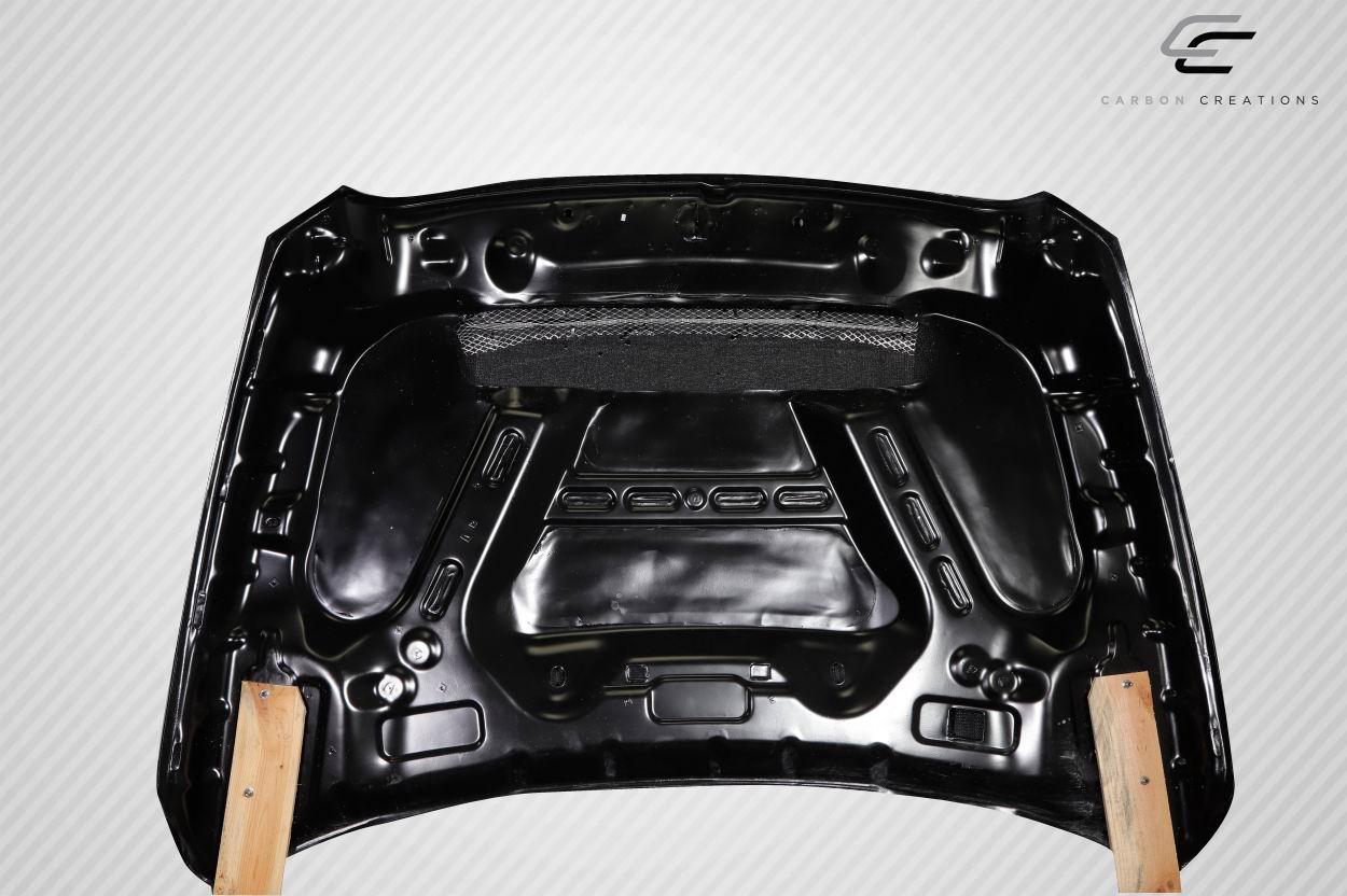 2009-2018 Dodge Ram Carbon Creations Demon Look Carbon Fiber Hood - Image 7