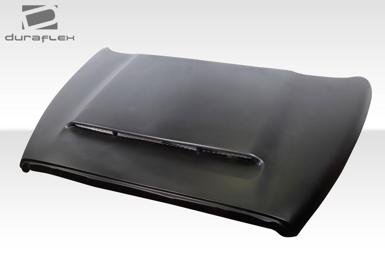 2002-2008 Dodge Ram Duraflex Demon Look Hood - Image 3