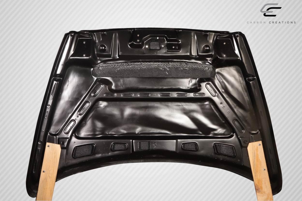 2002-2008 Dodge Ram Carbon Creations Demon Look Carbon Fiber Hood - Image 9