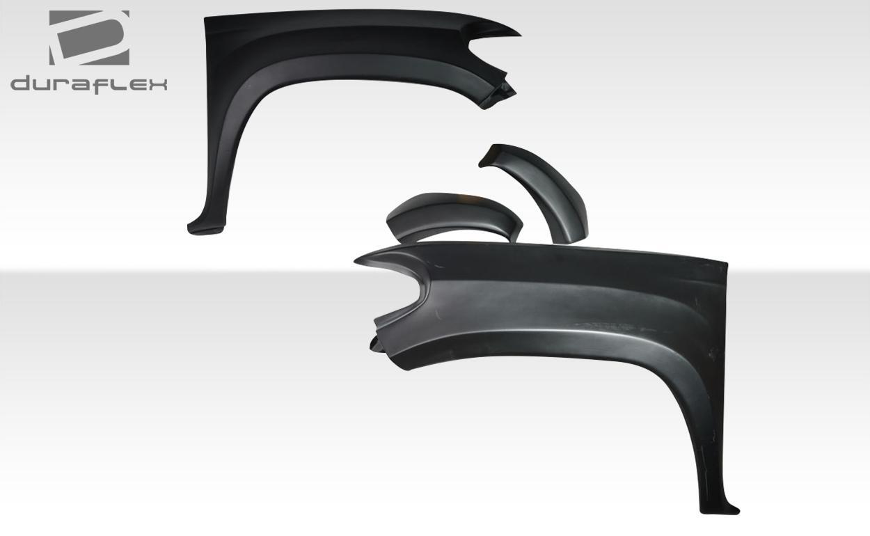2016-2023 Toyota Tacoma Duraflex 4.5" Bulge Fender - Image 3