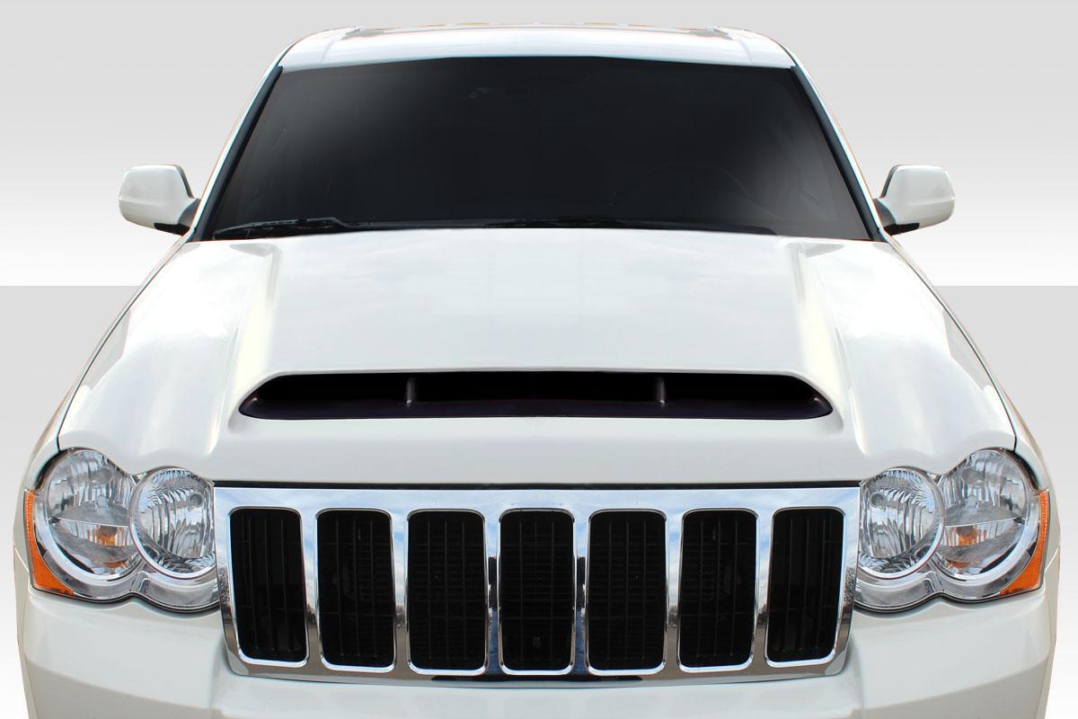 2005-2010 Jeep Grand Cherokee Duraflex Demon Look Hood - Image 1