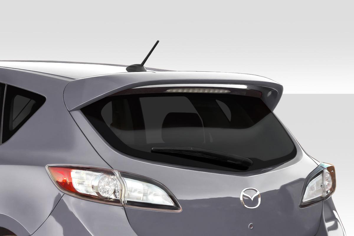 2010-2013 Mazda 3 Duraflex Turbo Look Rear Wing - Image 1