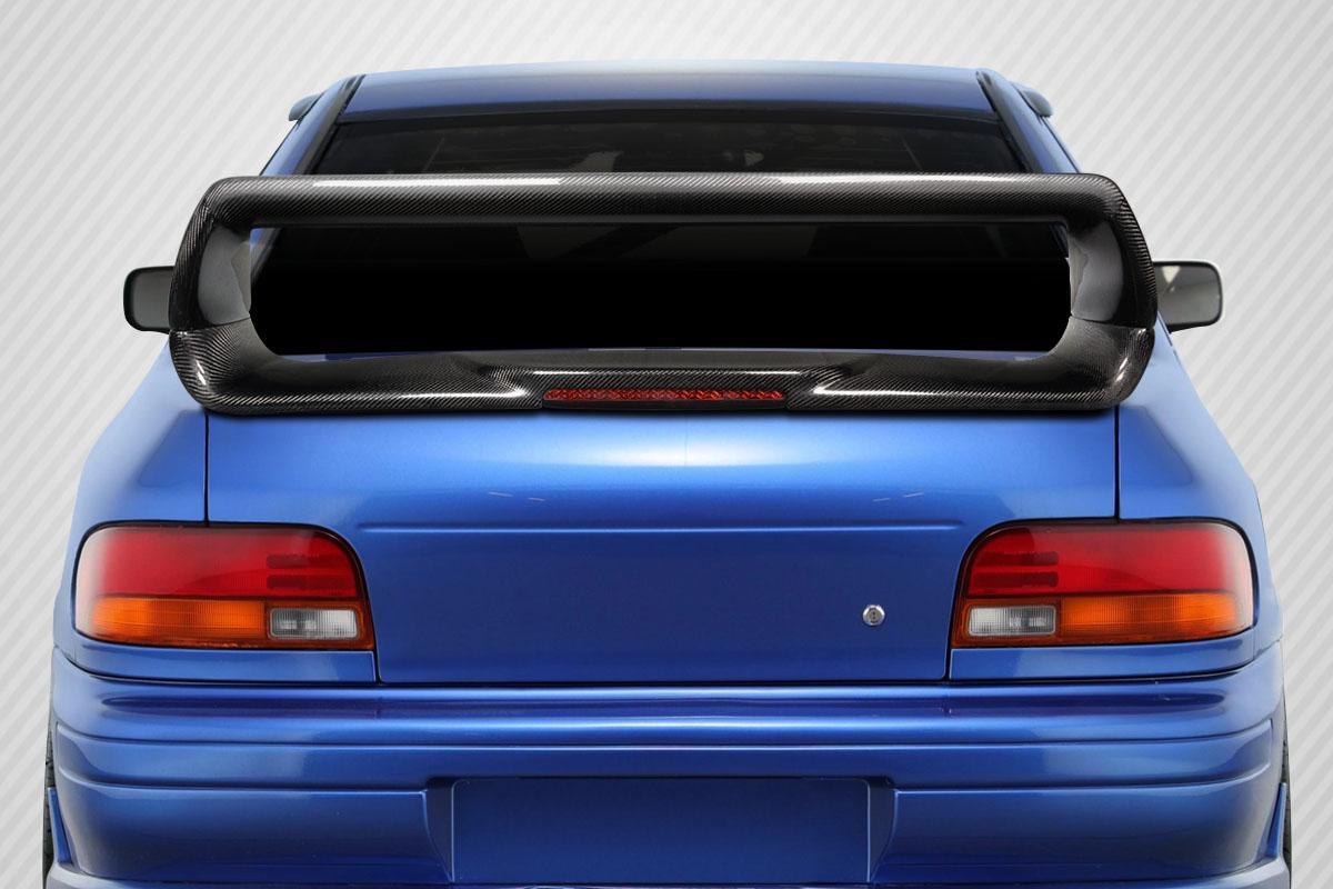 1993-2001 Subaru Impreza Carbon Creations STI Version 6 Carbon Fiber Rear Wing - Image 1