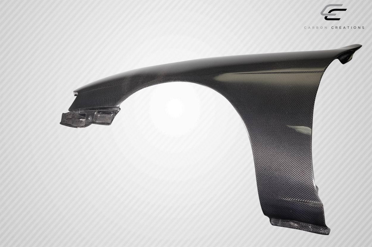 1997-1998 Nissan 240SX Carbon Creations Kouki OEM Look Carbon Fiber Fender - Image 4