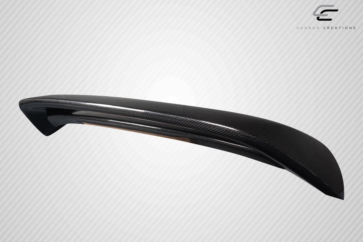 2010-2013 Mazda 3 Carbon Creations Turbo Look Carbon Fiber Rear Wing - Image 4