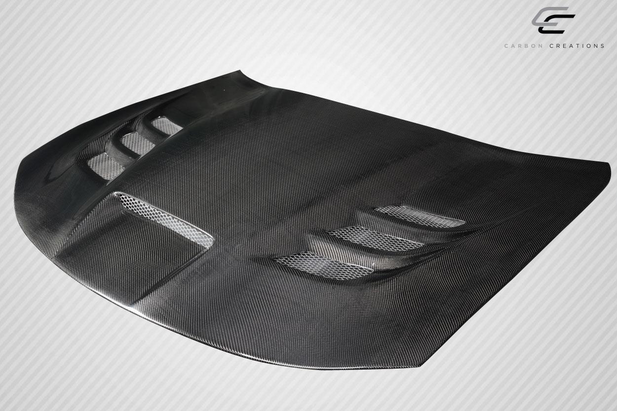 2015-2023 Dodge Charger Carbon Creations Viper Carbon Fiber Hood - Image 3