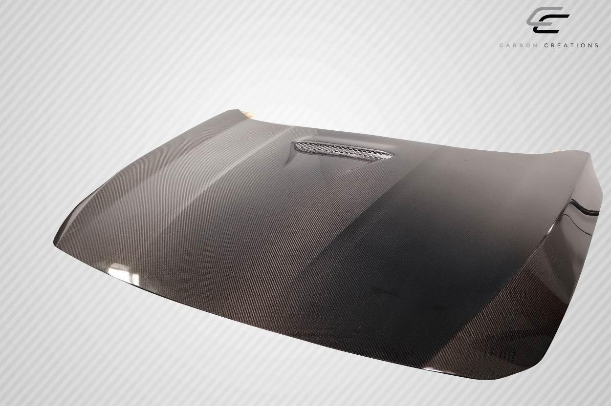 2018-2022 Honda Accord Carbon Creations Type R Look Carbon Fiber Hood - Image 3