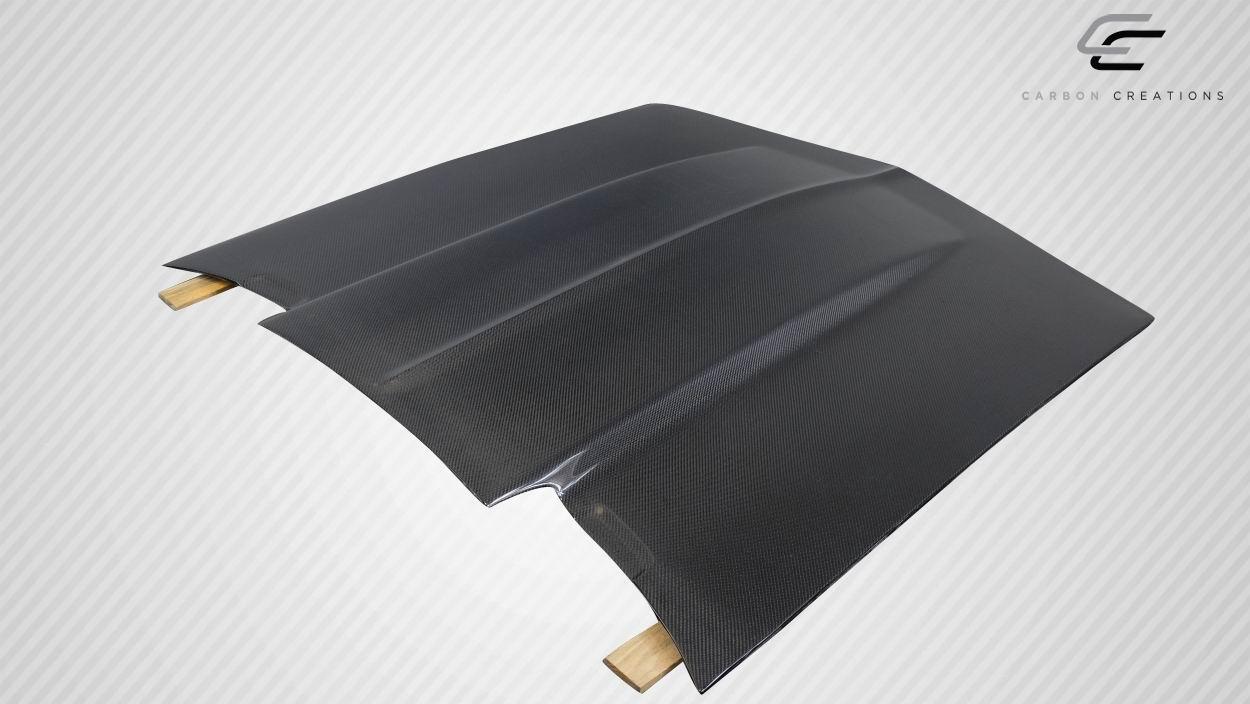 1967-1969 Chevrolet Camaro Carbon Creations 2" Cowl Carbon Fiber Hood - Image 2