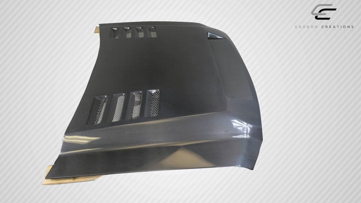 2015-2019 GMC Sierra Carbon Creations RKS Carbon Fiber Hood - Image 4