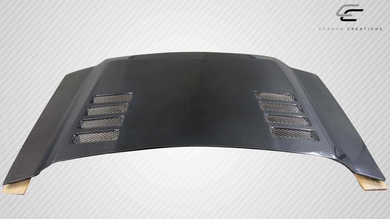 2015-2019 GMC Sierra Carbon Creations RKS Carbon Fiber Hood - Image 5