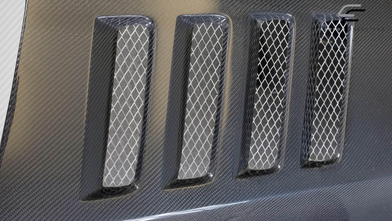 2015-2019 GMC Sierra Carbon Creations RKS Carbon Fiber Hood - Image 6