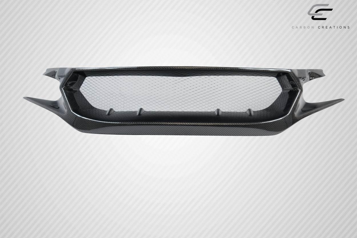 2016-2021 Honda Civic Carbon Creations Type JS Carbon Fiber Grille - Image 2