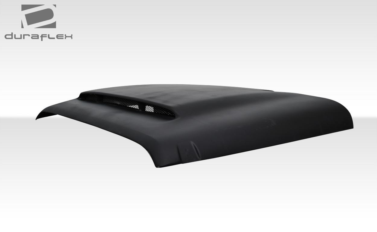 2007-2018 Jeep Wrangler Duraflex Demon Look Hood - Image 4