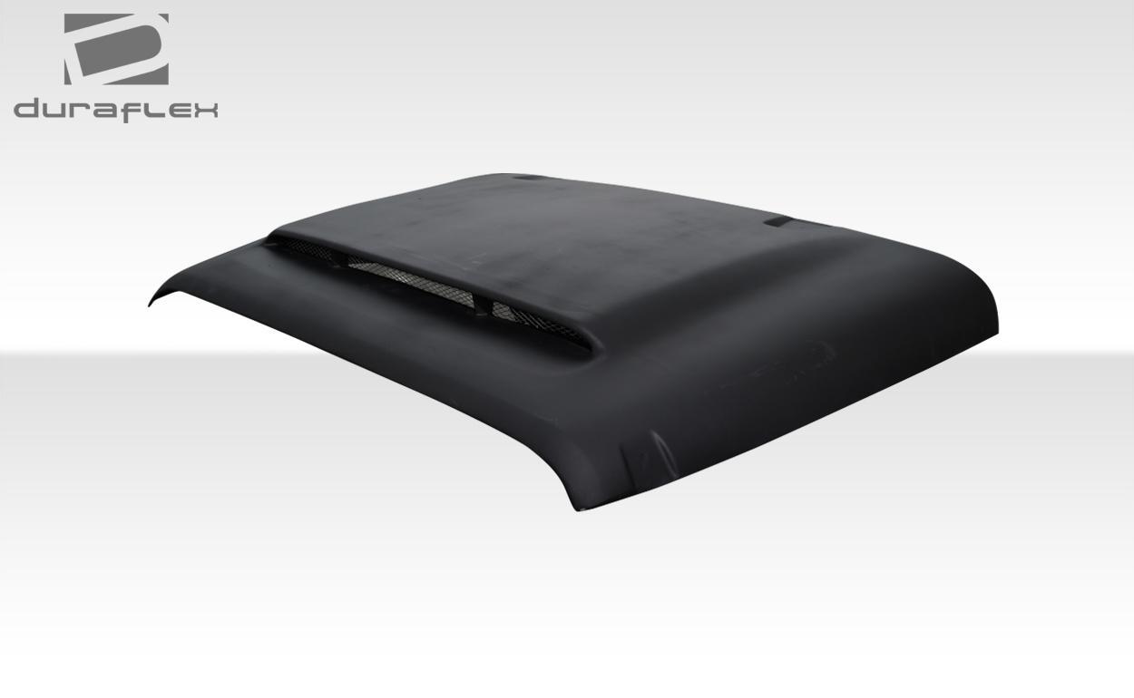 2007-2018 Jeep Wrangler Duraflex Demon Look Hood - Image 6