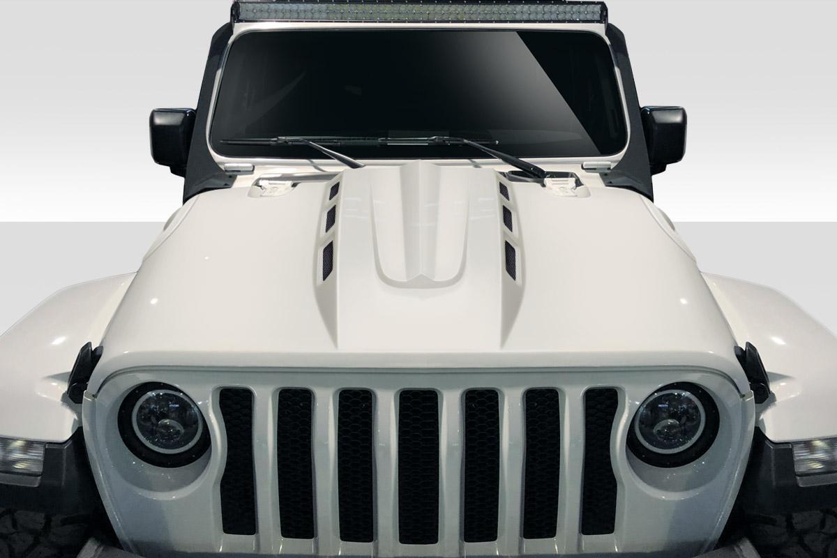 2018-2025 Jeep Wrangler Duraflex Energy Hood - Image 1
