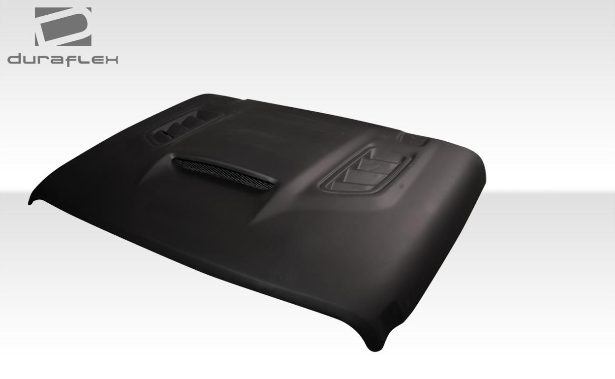 2018-2025 Jeep Wrangler Duraflex Vortex Look Hood - Image 3