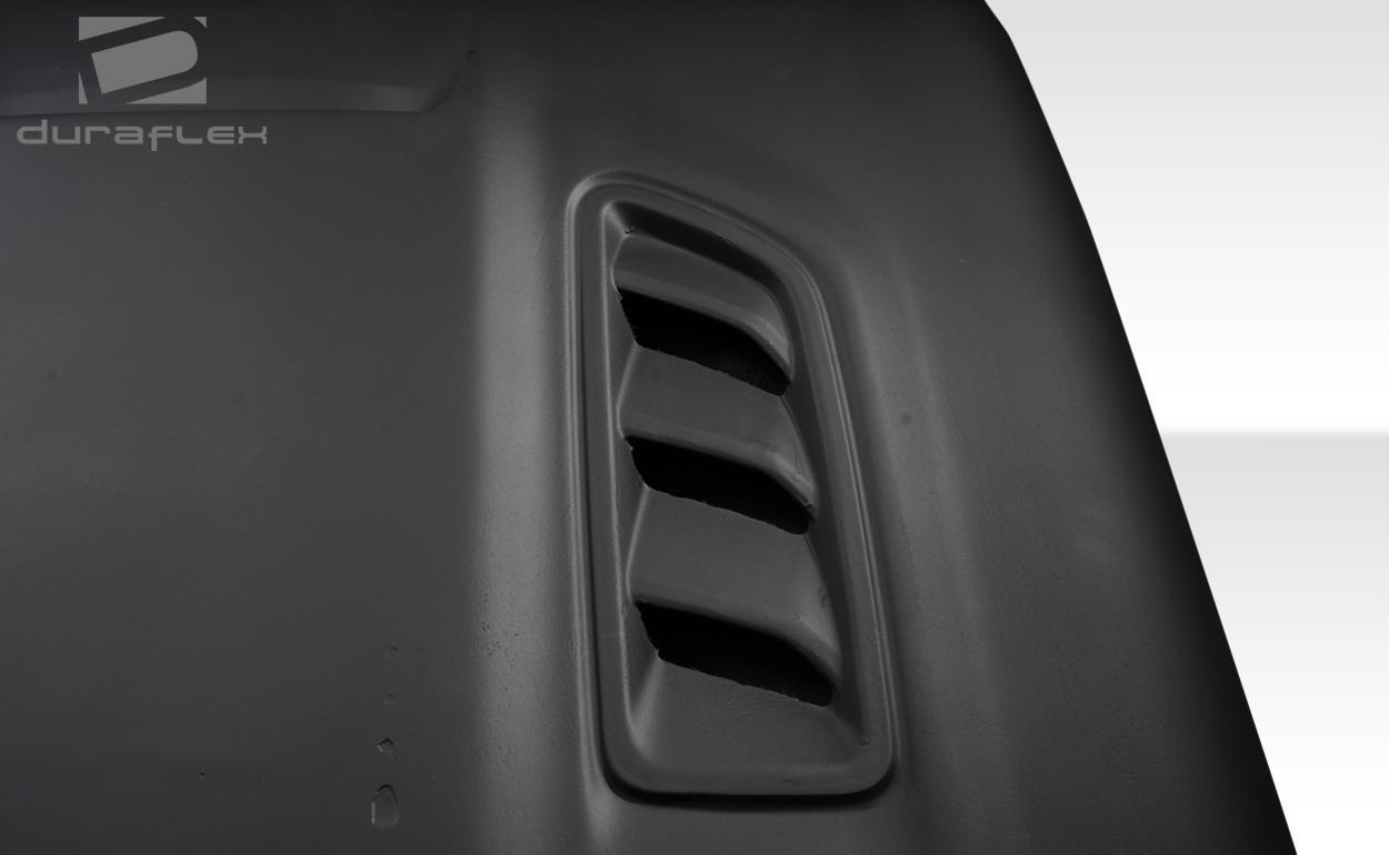 2018-2025 Jeep Wrangler Duraflex Vortex Look Hood - Image 6