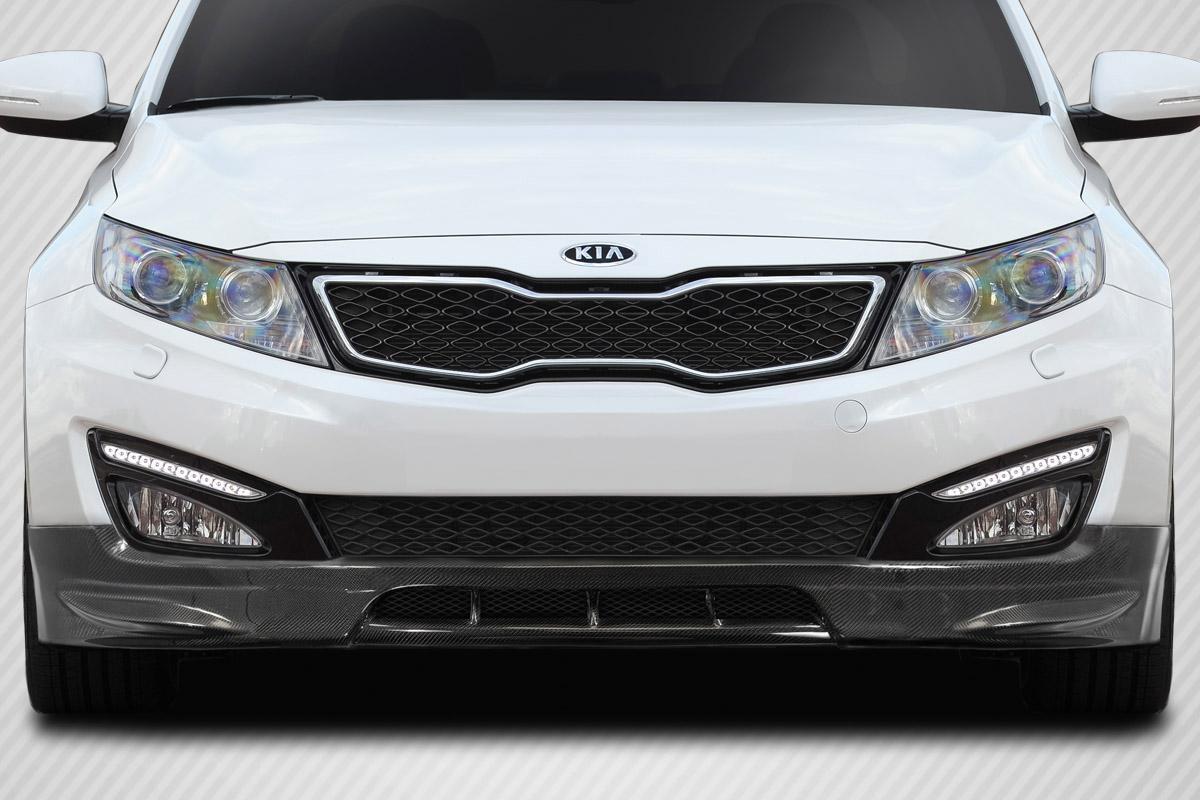 2011-2013 Kia Optima Carbon Creations CPR Carbon Fiber Front Lip - Image 1