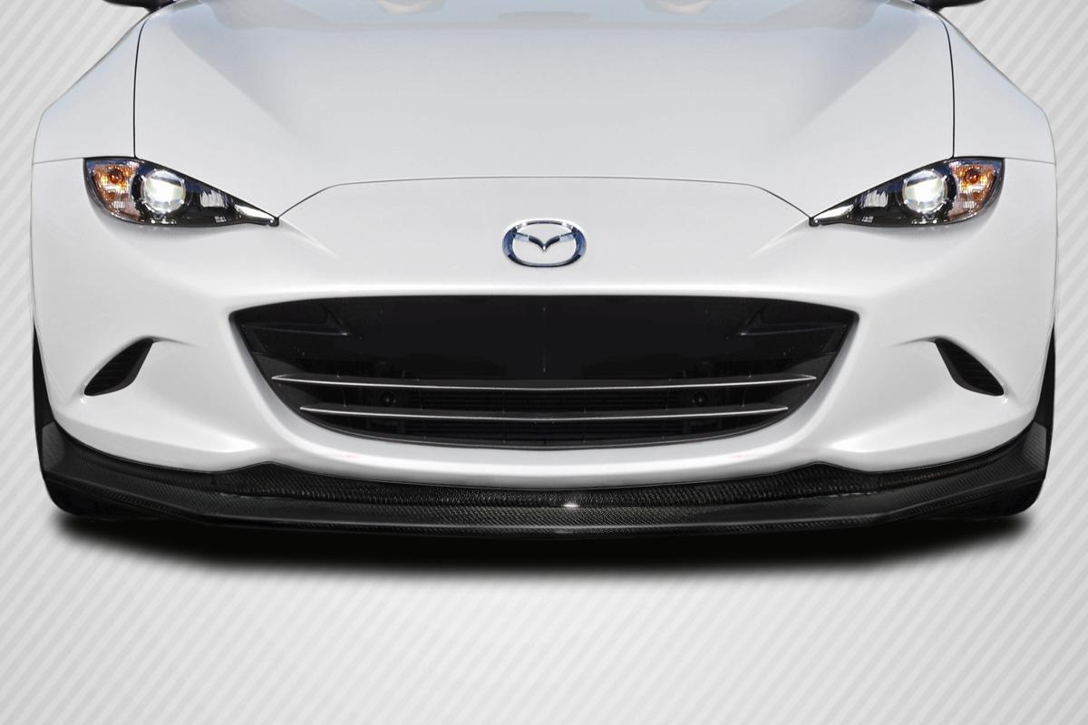 2016-2025 Mazda Miata Carbon Creations C Speed Carbon Fiber Front Lip - Image 1