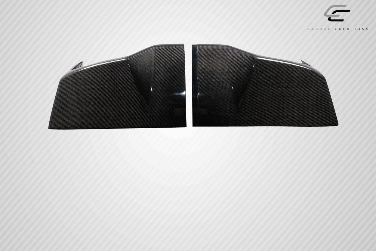 2003-2008 Nissan 350Z Carbon Creations VTX Carbon Fiber Rear Lip - Image 5