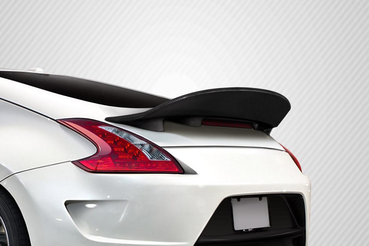 2009-2020 Nissan 370Z Carbon Creations Tornado Carbon Fiber Rear Wing - Image 1