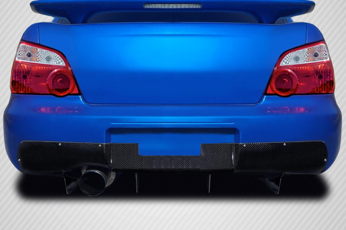2002-2007 Subaru Impreza Carbon Creations MTS Carbon Fiber Rear Lip - Image 1