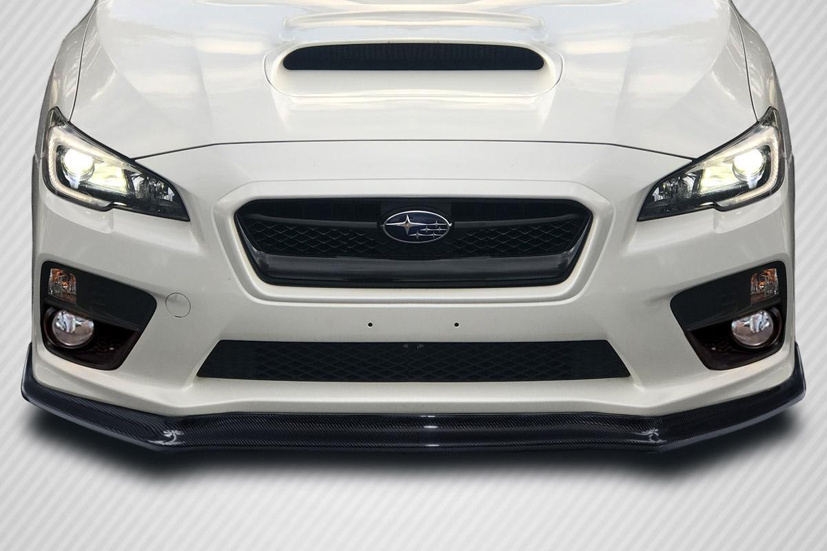 2015-2017 Subaru WRX Carbon Creations C Speed Carbon Fiber Front Lip - Image 1
