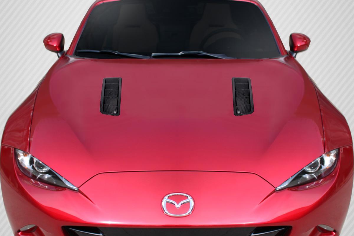 Universal Carbon Creations Race Hood Louver Vents - 2 Piece - Image 1