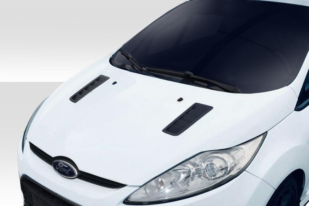 Universal Duraflex Race Hood Louver Vents - 2 Piece - Image 1