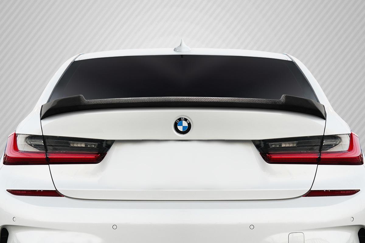 2019-2022 BMW 3 Series Carbon Creations AKS Carbon Fiber Rear Wing - Image 1