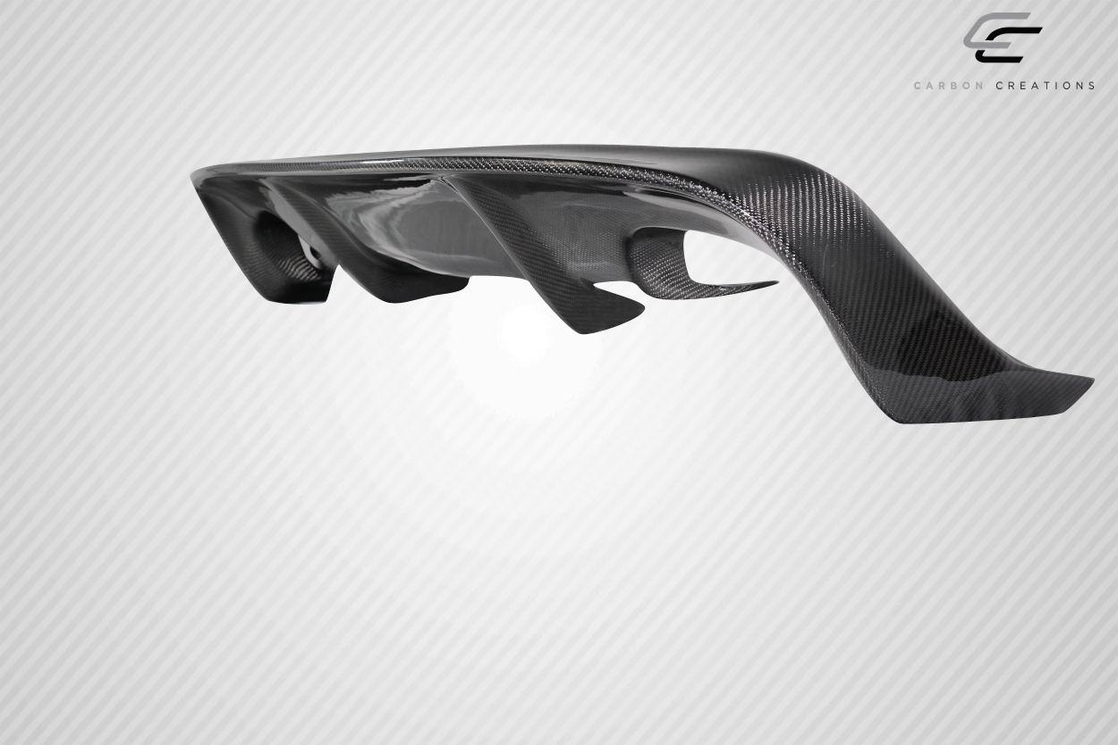 2010-2016 Hyundai Genesis Carbon Creations RBS Carbon Fiber Rear Lip - Image 3