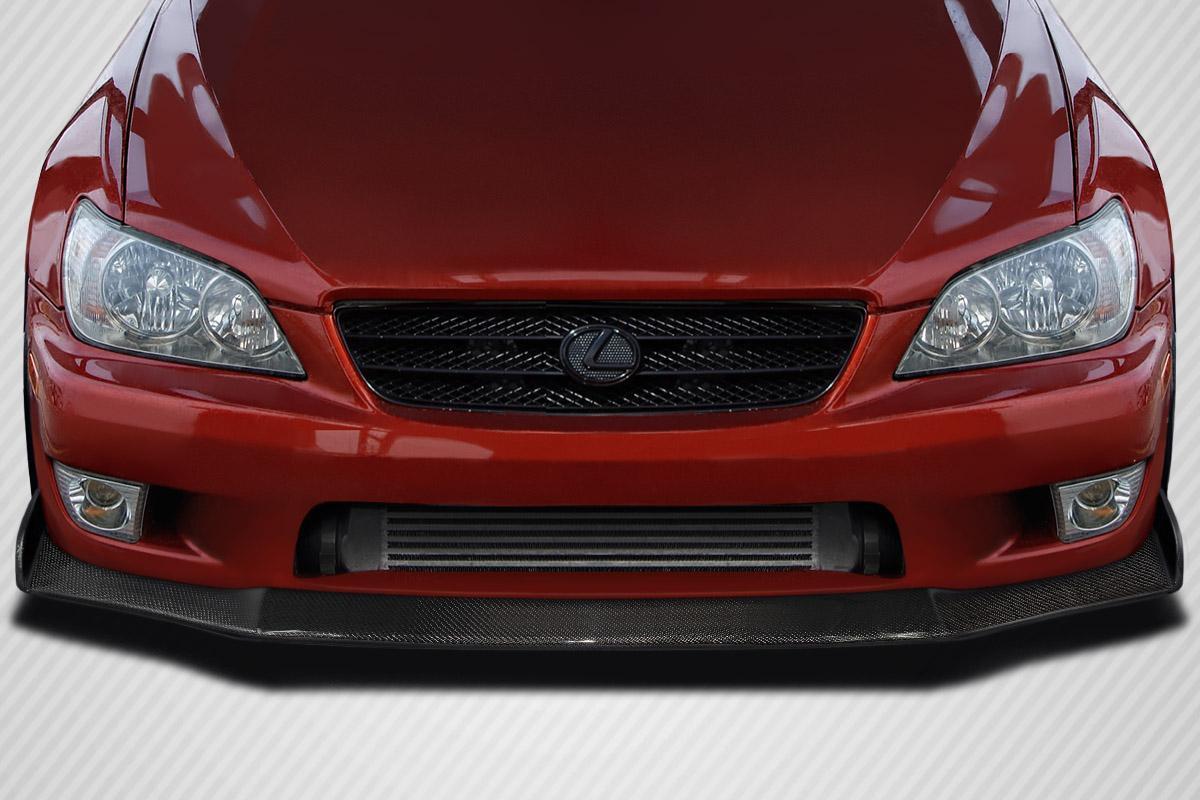 2000-2005 Lexus IS Carbon Creations Type JS Carbon Fiber Front Lip - Image 1