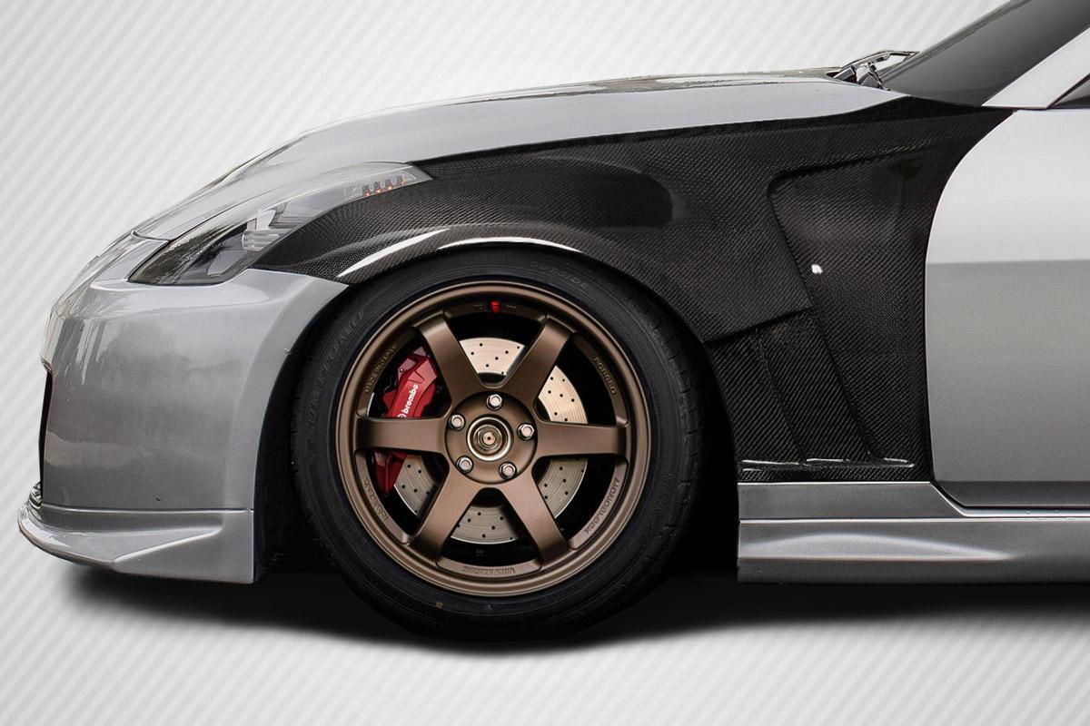 2003-2008 Nissan 350Z Carbon Creations AMS GT2 Carbon Fiber Fender - Image 1