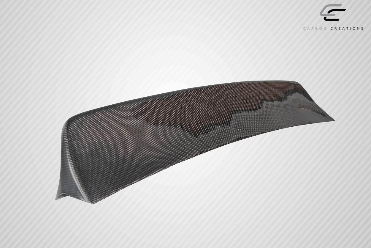 2008-2023 Dodge Challenger Carbon Creations Iconic Carbon Fiber Rear Wing - Image 4