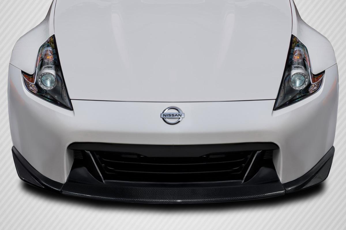 2009-2012 Nissan 370Z Carbon Creations EVS Carbon Fiber Front Lip - Image 1