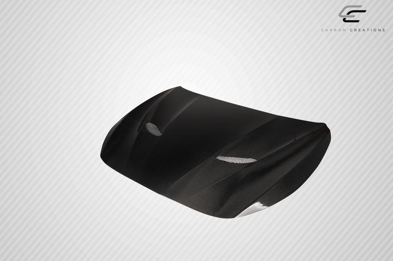 2014-2023 Infiniti Q50 Carbon Creations S Concept Carbon Fiber Hood - Image 5