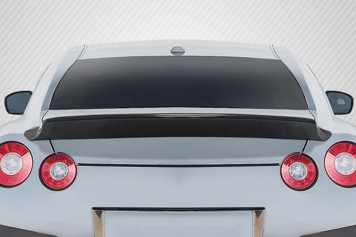 2009-2021 Nissan GTR Carbon Creations Duckbill Carbon Fiber Rear Wing - Image 4