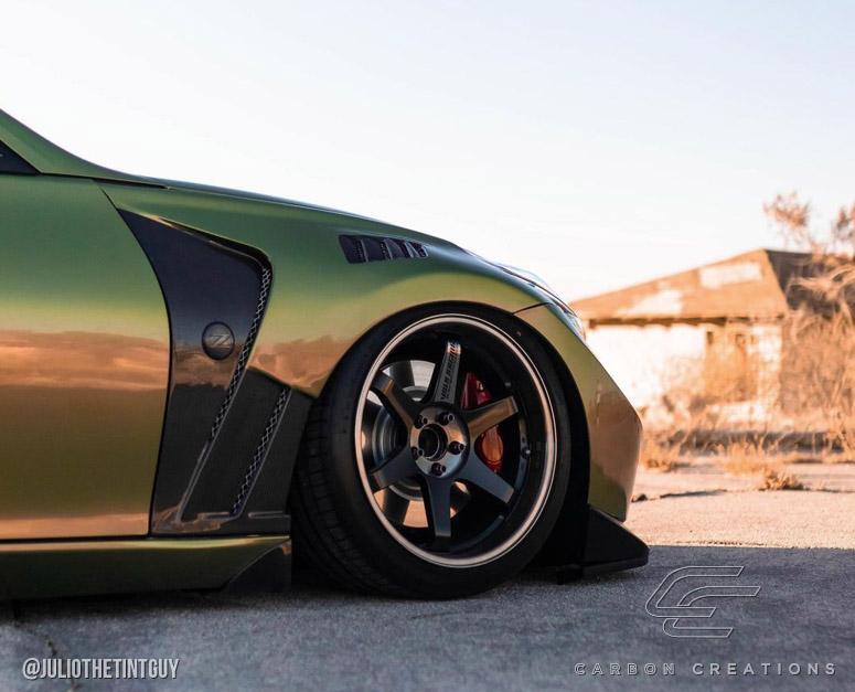 2009-2020 Nissan 370Z Carbon Creations RS-1 Carbon Fiber Fender - Image 2