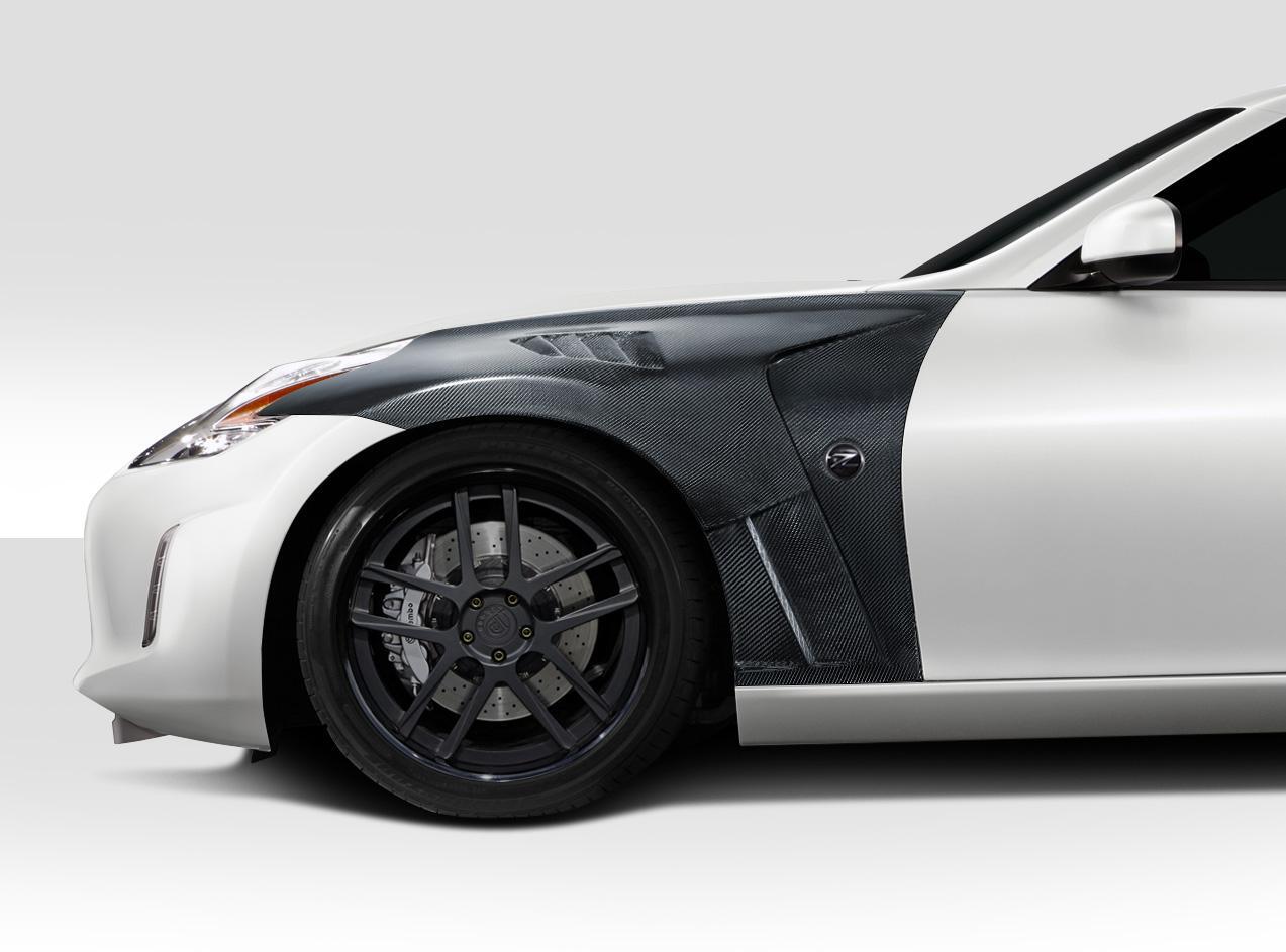 2009-2020 Nissan 370Z Carbon Creations RS-1 Carbon Fiber Fender - Image 3