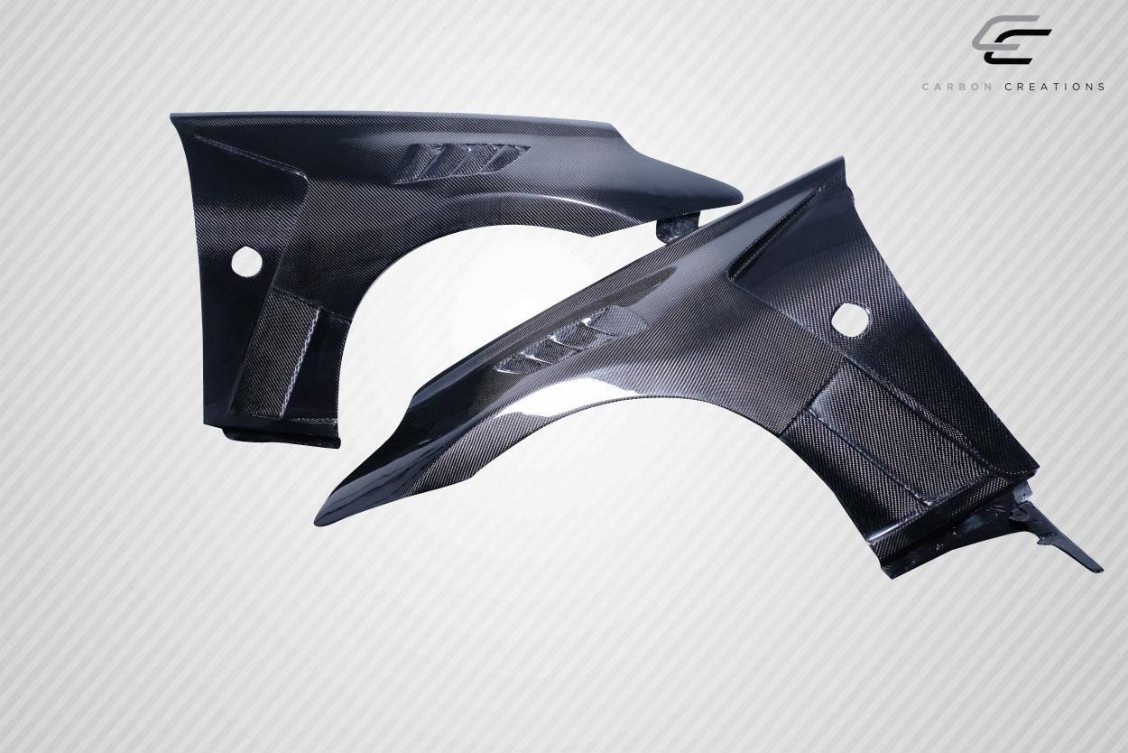 2009-2020 Nissan 370Z Carbon Creations RS-1 Carbon Fiber Fender - Image 4