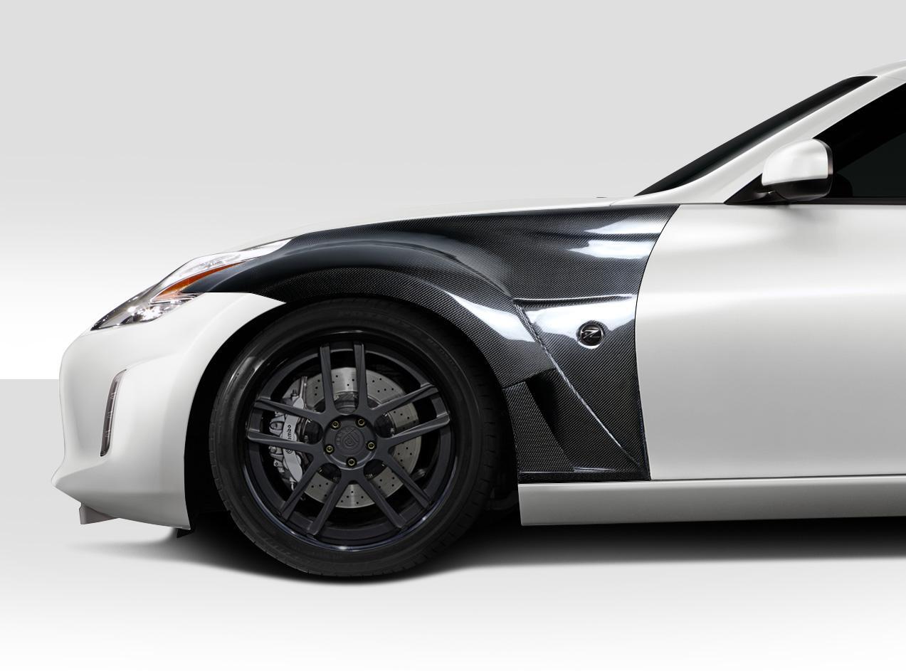 2009-2020 Nissan 370Z Carbon Creations VRS Carbon Fiber Fender - Image 1