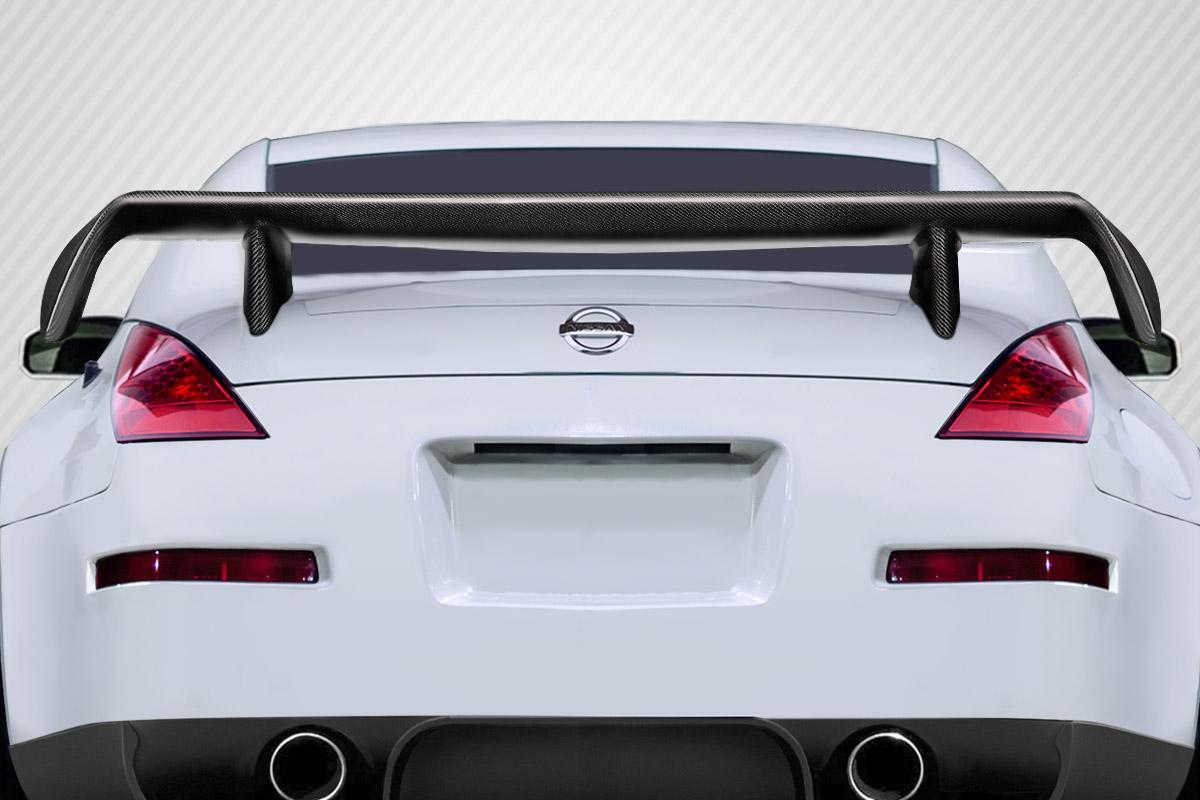 2003-2008 Nissan 350Z Carbon Creations Power Carbon Fiber Rear Wing - Image 1