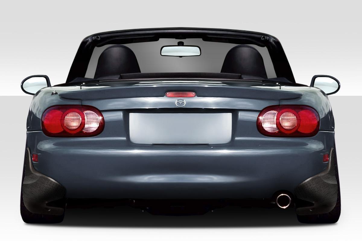 1999-2005 Mazda Miata Carbon Creations M1 Speed Carbon Fiber Rear Lip - Image 1
